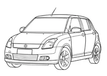 Автомобіль suzuki swift (укр. сузукі свіфт)