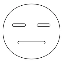 Безвиразне обличчя emoji