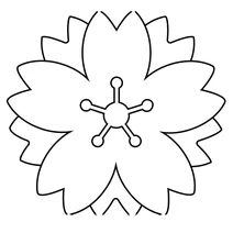 Біла квітка emoji