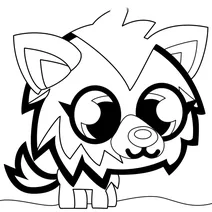 Біле ікло із відеогри moshi monsters