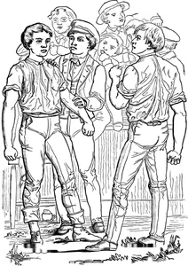 Бійка — шкільні дні в рагбі (1872)