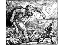 Блакитна книга казок — історія джека, вбивці велетнів (ланг, 1889)