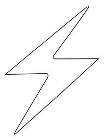 Блискавка емодзі