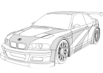 Bmw m3 gtr