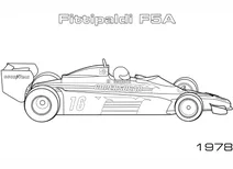 Болід формули-1 1978 fittipaldi f5a