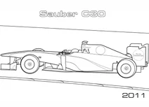 Болід формули-1 sauber c30