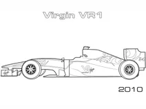 Болід формули-1 virgin vr1