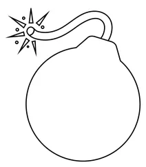 Бомба emoji