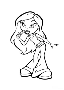 Bratz фарбує губки
