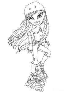 Bratz на роликах