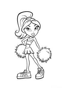Bratz репетирує танець
