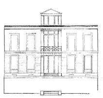 Будинок фон реклінггаузен ii, бонн: вуличний фасад, 1833