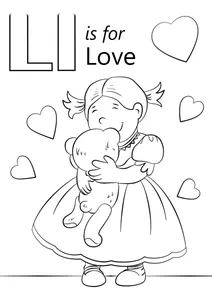 Буква l — любов
