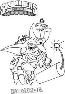 Бумер із відеогри skylanders spyro’s adventure