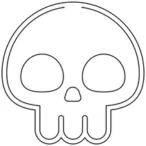 Череп emoji