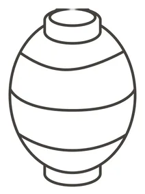 Червоний паперовий ліхтар