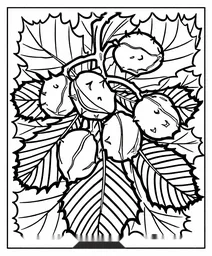 Chestnut branch (1919) by julie de graag
