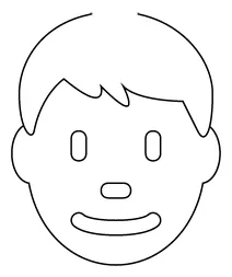 Чоловіче світле волосся emoji