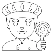 Чоловік кук emoji