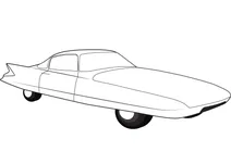 Chrysler ghia streamline x gilda 1955 року випуску
