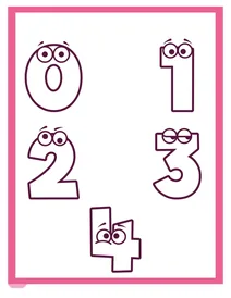 Числа 0,1,2,3,4