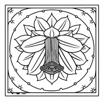 Daffodil flower (1920) by julie de graag