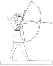 Давньоєгипетський лучник