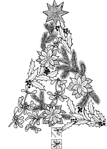 Декоративна ялинка