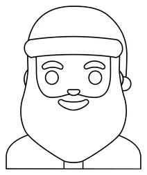 Дід мороз emoji