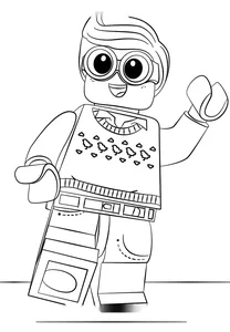 Дік грейсон з lego фільму: бетмен