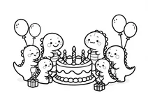 Dinosaur birthday party