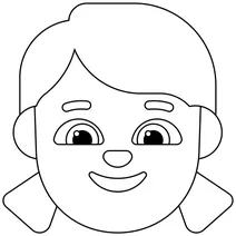 Дівчина emoji