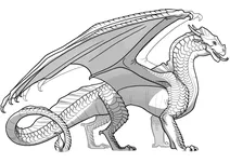 Дракон піщані крила з wings of fire