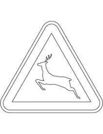 Дикі тварини — знак у португалії