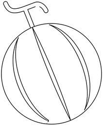 Диня (емодзі)