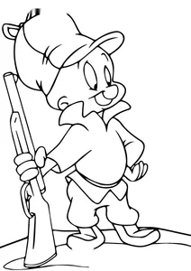 Елмер фаддей з серії looney tunes