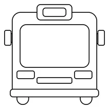 Емоджі зустрічного автобуса