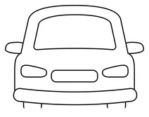Емоджі зустрічного автомобіля