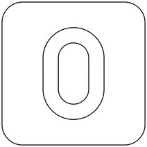 Емодзі кнопки «o» (група крові)