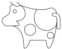 Емодзі корови