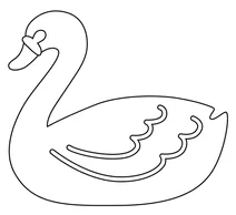Емодзі: лебідь