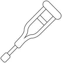 Емодзі: милиця