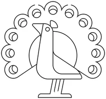 Емодзі: павич