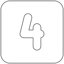 Емодзі: цифра 4