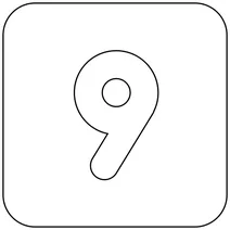 Емодзі: цифра 9