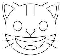 Емодзі з котячим обличчям