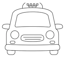 Емодзі зустрічного таксі