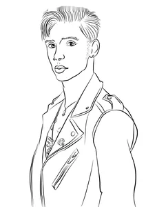 Енді бірсак з гурту “black veil brides