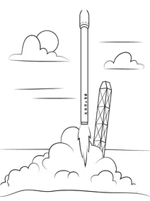 Falcon 9 —ракета-носій компанії «spacex»(приземлення після першого запуску)