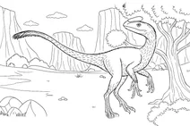 Feathered guanlong wucaii